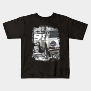 Porsche 911 Vintage 90s Kids T-Shirt